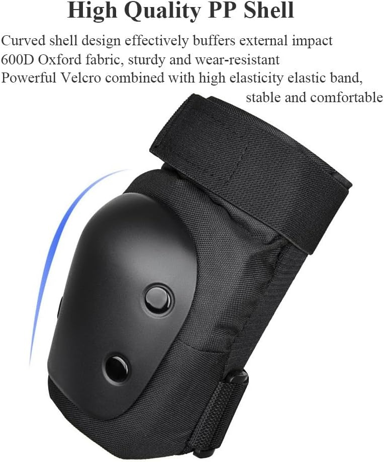 منصات الركبة وسادات الكوع حراس - مراجعة Mountain Biking Elbow Pads وسعره